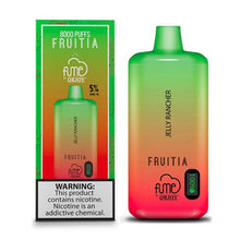 Jelly Rancher Flavored Fume FRUITIA Disposable Vape Device - 8000 Puffs | thesmokeplug.com - 6PK