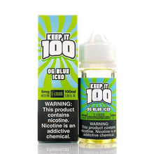 Keep it 100 OG Blue Iced (formerly Blue Slushie ICED) 100ml E-Liquid | thesmokeplug.com
