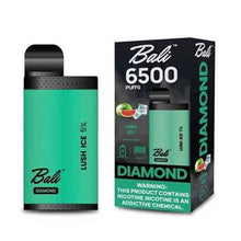 Lush Ice Flavored Bali DIAMOND Disposable Vape Device 6500 puffs