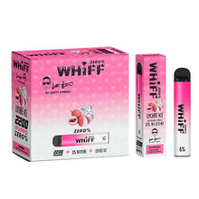 Lychee Ice Flavored Whiff ZERO 0% Disposable Vape Device
