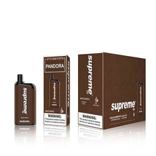 Macchiato flavor S flavor Supreme Pandora Disposable Vape Device 5500 Puffs