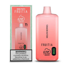 Melon Berries Flavored Fume FRUITIA Disposable Vape Device - 8000 Puffs | thesmokeplug.com - 6PK