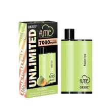 Melon Ice flavored Fume UNLIMITED Disposable Vape Device 7000 Puffs