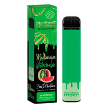 Millionaire Watermelon Flavored Foodgod ZERO 0% Disposable Vape Device