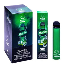 Mint Ice flavor Bomb Lux Disposable Vape 3PK | thesmokeplug.com