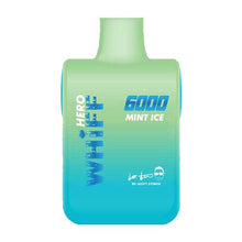 Mint ice Flavored Whiff Hero Disposable Vape Device