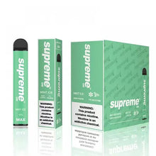 Mint Ice flavor Supreme MAX Disposable Vape Device 2000 Puffs