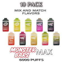 Monster Bars MAX Disposable Vape Device by Jam Monster – 10PK