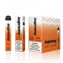 Orange Dream flavor Supreme MAX Disposable Vape Device 2000 Puffs