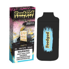 Party Flavored Foodgod Luxe ZERO 0% Disposable Vape Device 2400 puffs