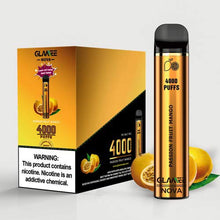 Passion Fruit Mango Glamee Nova Disposable Vape Pod – The Smoke Plug