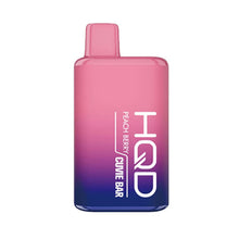 Peach Berry Flavored HQD Cuvie BAR Disposable Vape Device 7000 Puffs 1PC