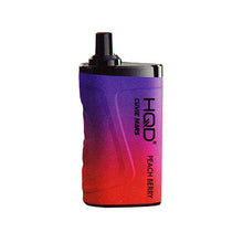 Peach Berry flavored HQD Cuvie MARS Disposable Vape Device with 8000 Puffs