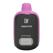 Peach Grape Flavored Death Row Snoop Dogg 5000 Puffs QRJOY Disposable Vape 5000 Puffs