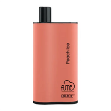 Peach Ice flavored Fume INFINITY Disposable Vape