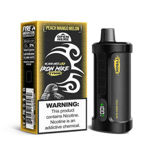 Peach Watermelon Flavored Tyson 2.0 Iron Mike Disposable Vape Device - 1500 Puffs | thesmokeplug.com - 1PC