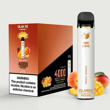 Peach Mango Glamee Nova Disposable Vape Pod 4000 Puffs – The Smoke Plug