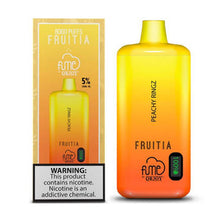 Peachy Ringz Flavored Fume FRUITIA Disposable Vape Device - 8000 Puffs | thesmokeplug.com - 6PK