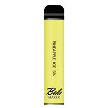 Pineapple Ice Flavored Bali MAXXX Disposable Vape 3000 puffs