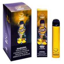 Pineapple Lemonade Ice flavor Bomb Lux Disposable Vape 10PK | thesmokeplug.com