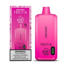Pink Burst Flavored Fume FRUITIA Disposable Vape Device - 8000 Puffs | thesmokeplug.com - 6PK