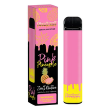 Pink Pineapple Flavored Foodgod ZERO 0% Disposable Vape Device