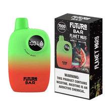 Planet Mars (Strawberry Watermelon) Flavored Future Bar Ai7 Disposable Vape Device 7000 Puffs 1PC | thesmokeplug.com