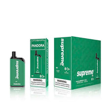 Pure Mint flavor Supreme Pandora Disposable Vape Device 5500 Puffs