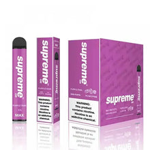 Purple Rain flavor Supreme MAX Disposable Vape Device 2000 Puffs