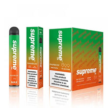 Rainbow flavor Supreme MAX Disposable Vape Device 2000 Puffs