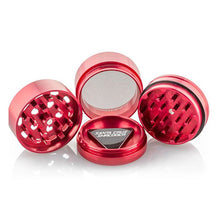 Red Santa Cruz Cookies Shredder Herb Grinder 1 - The Smoke Plug