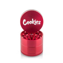 Red Santa Cruz Cookies Shredder Herb Grinder - The Smoke Plug