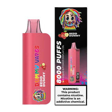 Redd Dummy Flavored Dummy Disposable Vape Device with 8000 Puffs