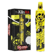Scarab Yellow Atmos Kiln Ra Vaporizer Stylized Kit - The Smoke Plug
