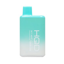 Sky Mint Flavored HQD Cuvie BAR Disposable Vape Device 7000 Puffs 1PC