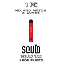 Squid 1.6K Disposable Vape Device | 1600 Puffs – 1PC