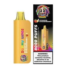 Stoopid Strawberry Flavored Dummy Disposable Vape Device with 8000 Puffs