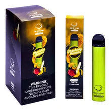 Strawberry Banana flavor Bomb Lux Disposable Vape 10PK | thesmokeplug.com