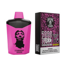 Strawberry Banana Flavored Death Row SE 7000 Disposable Vape Device - 7000 Puffs | thesmokeplug.com - 10PK