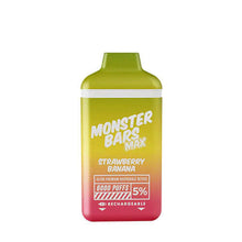 Strawberry Banana – Monster Bars MAX Vape