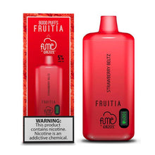 Strawberry Beltz Flavored Fume FRUITIA Disposable Vape Device - 8000 Puffs | thesmokeplug.com - 10PK