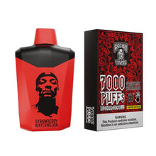 Strawberry Watermelon Flavored Death Row SE 7000 Disposable Vape Device - 7000 Puffs | thesmokeplug.com - 10PK