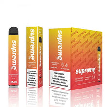 Strawberry Banana flavor Supreme MAX Disposable Vape Device 2000 Puffs