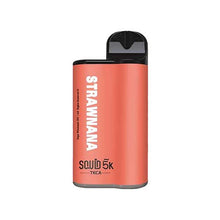 Strawnana Flavored Squid 5K Disposable Vape Device with 5000 Puffs