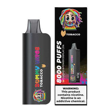 Tobacco Flavored Dummy Disposable Vape Device with 8000 Puffs