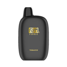 Tobacco Flavored Flum Pebble 6000 Disposable Vape Device 6000 Puffs | thesmokeplug.com - 10PK