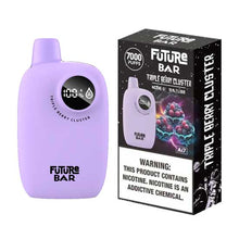 Triple Berry Cluster (Triple Berry Ice) Flavored Future Bar Ai7 Disposable Vape Device 7000 Puffs 1PC | thesmokeplug.com