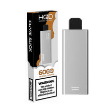 Tropical Sunrise Flavored HQD Cuvie Slick Disposable Vape Device 6000 Puffs β 1PC | thesmokeplug.com