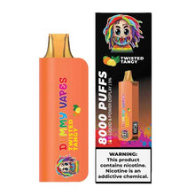 Twisted Tangy Flavored Dummy Disposable Vape Device with 8000 Puffs