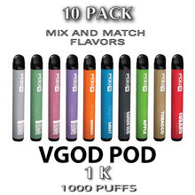 VGOD POD 1K Disposable Vape Pod Device – 10PK